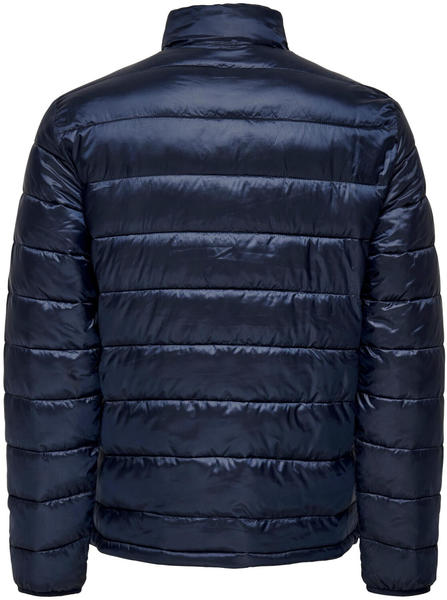 Only & Sons Carven Quilted Puffer Jacket (22023051) dark navy