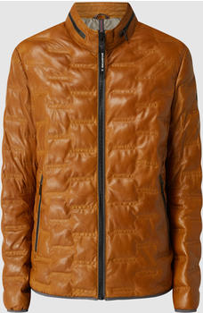 Milestone Lederjacke Aversa senfgelb