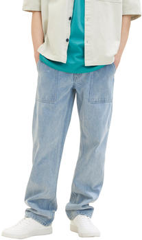 Tom Tailor Denim 90s Straight Jeans (1036919-10117) used bleached blue denim