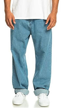Quiksilver Baggy Nineties Wash Jeans (EQYDP03462) ashley blue