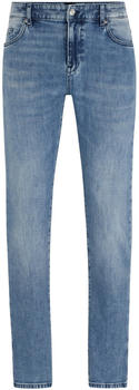 Hugo Boss Slim-Fit-Jeans aus blauem Denim mit Kaschmir-Feeling Delaware3-1 50513631 Türkis
