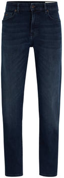 Hugo Boss Regular-Fit-Jeans aus marineblauem Superstretch-Denim Re.Maine BC 50513808 dunkelblau