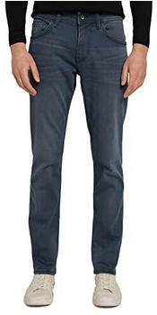 Tom Tailor Denim Aedan Straight Jeans mit recycletem Polyester (1029733-10172) mid stone blue black denim