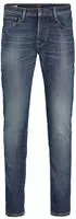 Jack & Jones Herren Jeans JJIGLENN JJICON - Low Waist - Slim Fit - Blau W 36 L 32