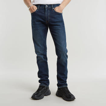G-Star 3301 Slim Jeans Worn in Dusk Blue B843