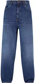 Urban Classics Heavy Ounce Baggy Fit Jeans new dark blue washed