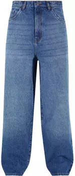 Urban Classics Heavy Ounce Baggy Fit Jeans new mid blue washed