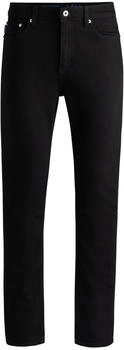 Hugo Schwarze Slim-Fit Jeans aus Stretch-Denim - Style Ash 50511483 Schwarz /
