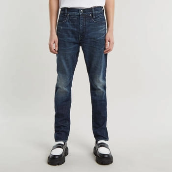 G-Star D-Staq 3D Slim Jeans (D05385) worn in galaxy rays destroyed