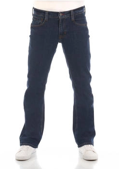 MUSTANG Oregon Bootcut Jeanshose denim stretch blau