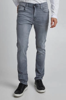 Blend Slim-fit-Jeans JET MULTIFLEX denim grau