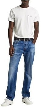 Pepe Jeans Straight FIT MID-Rise Jeans Byron blau Denim-ht3