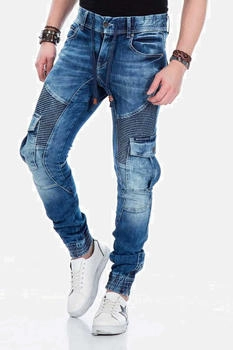 Cipo & Baxx Cargojeans blau