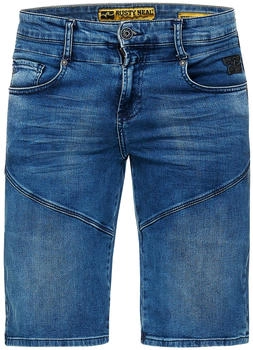 Rusty Neal Jeansshorts 'Tuscor' blau