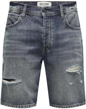 Only & Sons Shorts 'Edge Ram' dunkelblau