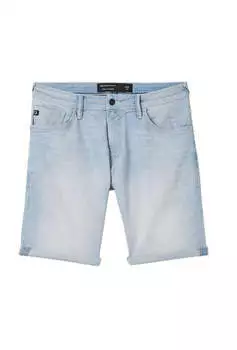 Tom Tailor Denim Denim Regular Jeans Shorts blau