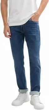 Tom Tailor Slim-fit-Jeans Josh Regular Slim Jeans used dark stone blue denim