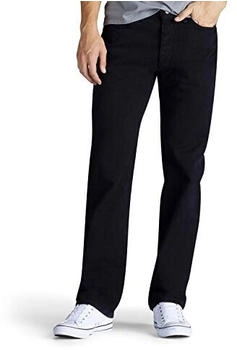 Lee Relaxed Fit Straight Leg Jeans double black