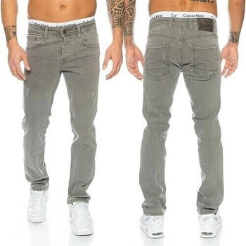 Rock Creek Jeans grau schwarz RC-2097