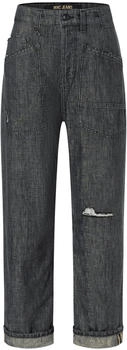 MAC BAGGY Jeans luxury lurex Denim grau