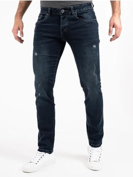 Peak Time Jeans blau schwarz W38 L34