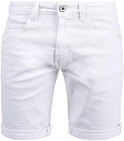 Indicode Jeansshorts IDQuentin Kurze Hose im 5-Pocket-Stil wei&szlig; L