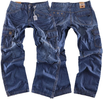 Timezone Relaxed Hose BenitoTZ 3131 Denim Cargo Pants