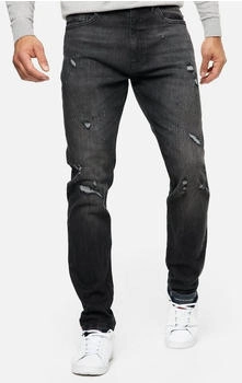 Indicode INSmalinos Jeanshose baumwolle Taschen vintage black