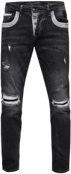 Rusty Neal Jeans 'YOKOTE' schwarz