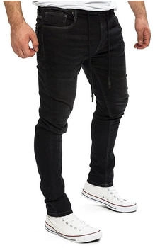 Yazubi Slim-fit-Jeans Erik Schwarz Black Meteorite 194008