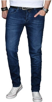 Alessandro Salvarini Jeans Hose Basic Stretch Regular Slim O025