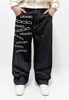Dada Supreme Jeans schwarz weiß