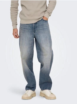Only & Sons Loose-fit-Jeans ONSFADE LOOSE WB 6778 A14 DNM Special blau grau