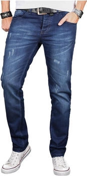 Alessandro Salvarini Straight-Jeans AS051 Slim Fit