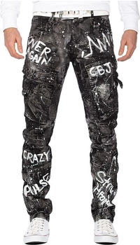 Cipo & Baxx Jeans CD572-bans schwarz
