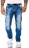 Rock Creek Jeans Straight-Cut blau