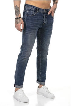 Redbridge Slim-Fit Röhrenjeans denim faded M4273