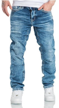 Amaci&Sons Stretch-Jeans Raleigh Regular Slim hellblau
