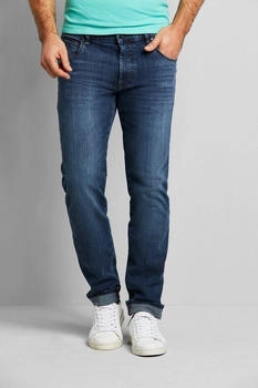 Bugatti 5-Pocket-Jeans Power Stretch mittelblau stone