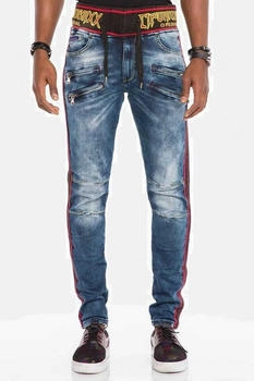 Cipo & Baxx Slim-fit-Jeans Kordelbund CD-504