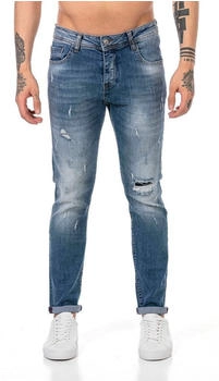 Redbridge Jeans Hose Denim Pants Faded Destroyed blau schwarz