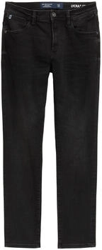 Tom Tailor Regular Slim Josh Jeans LYCRA used dark stone schwarz