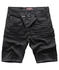 Rock Creek Herren Shorts black denim