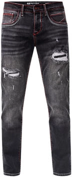 Rusty Neal Jeanshose 'ODAR' schwarz