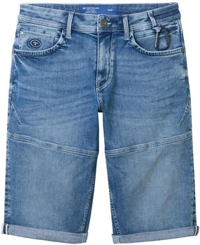 Tom Tailor Morris Overknee Shorts used light stone blau Denim