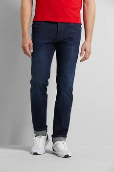 Bugatti 5-Pocket-Jeans Power Stretch dunkelblau used