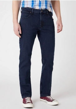 Wrangler Authentic Regular Jeans blau schwarz 53202