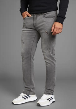 Bruno Banani Straight-Jeans Hutch gerade Beinform grey damaged