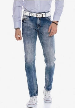 Cipo & Baxx 5-Pocket-Jeans Straight Fit jeansblau