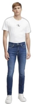 Calvin Klein Jeans Hose Slim Fit blau